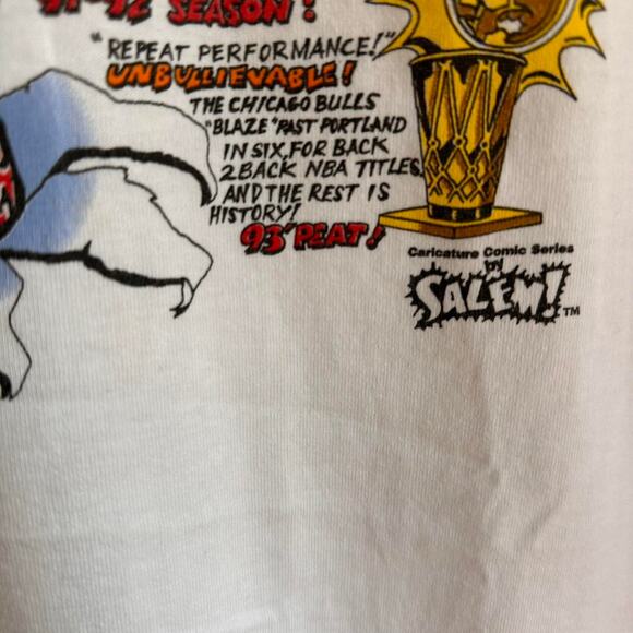 Vintage 1993 Chicago Bulls Shirt - Picture 4 of 8